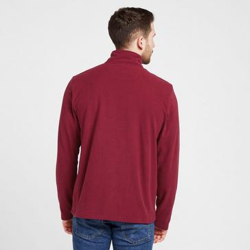 Red Peter Storm Mens Bracken Half Zip Fleece Red