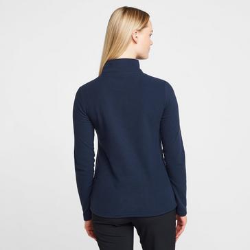 Navy Blue Peter Storm Womens Bracken Half Zip Fleece Navy