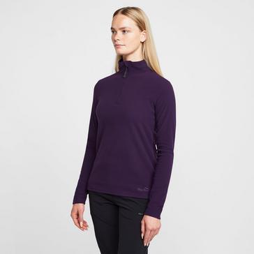 Purple Peter Storm Women's Bracken Half Zip Fleece