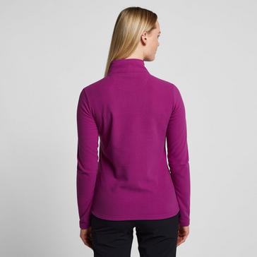 Purple Peter Storm Womens Bracken Half Zip Fleece Pink