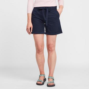 Navy Blue One Earth Women’s Twill Shorts