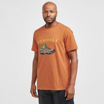 Orange Merrell Men’s Moab Graphic T-Shirt