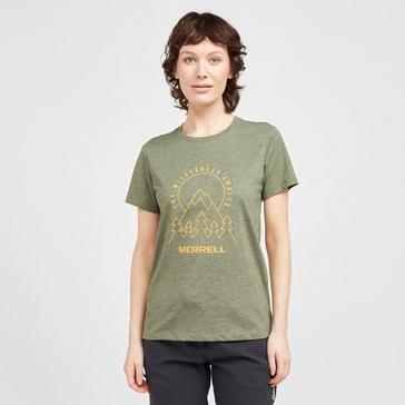  Merrell Women’s Wilderness Awaits Short Sleeve T-Shirt