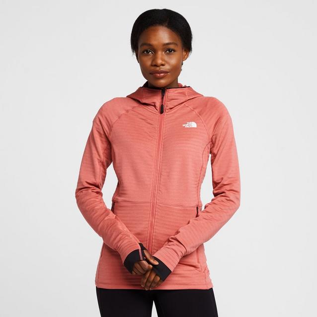 Pink fleece hoodie women's online