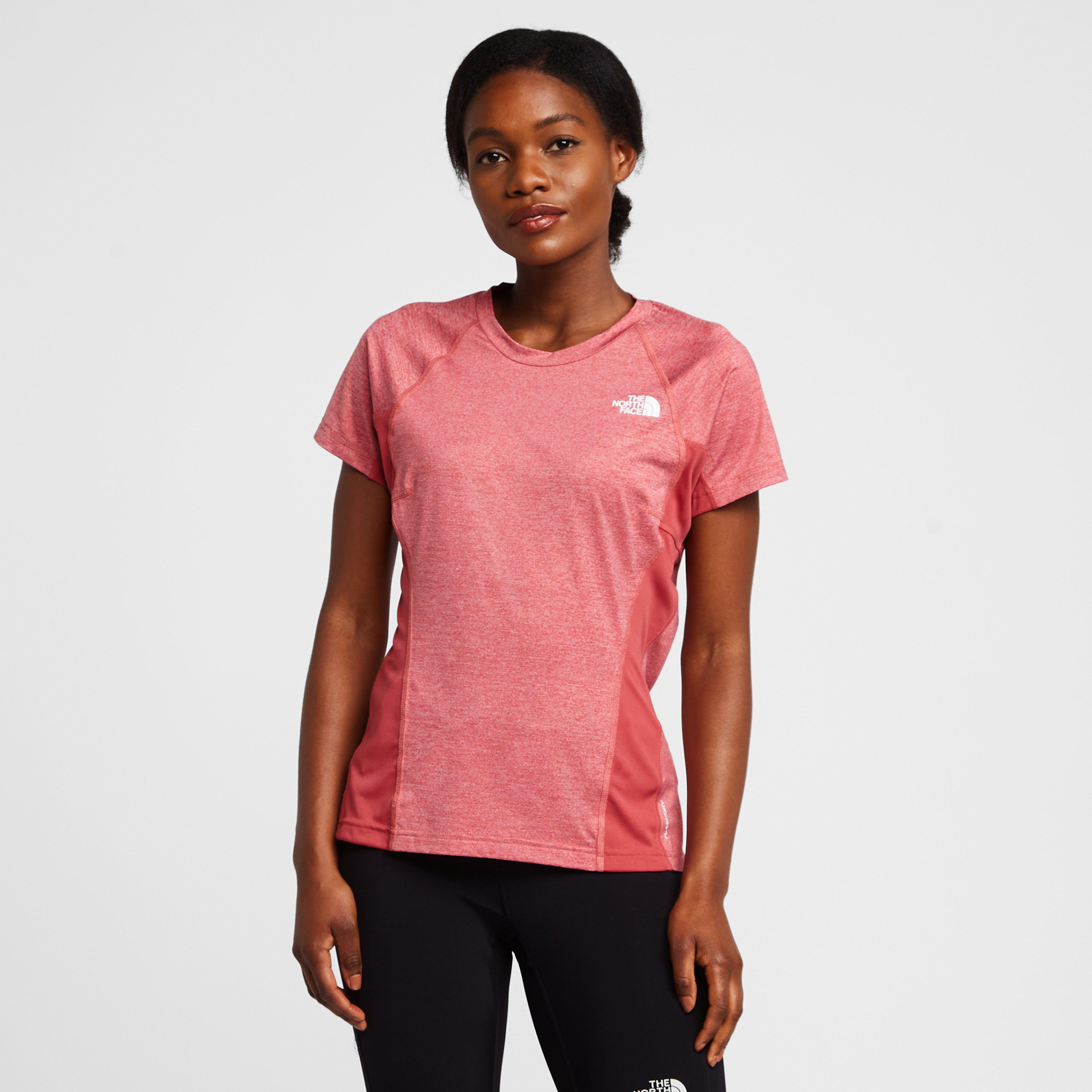 Image of The North Face Woman's Athletic Outdoor T-Shirt - Pink/Pink, Pink/Pink