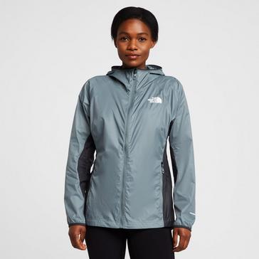 Blue The North Face Women’s Athletic Outdoor Full zip Wind Jacket
