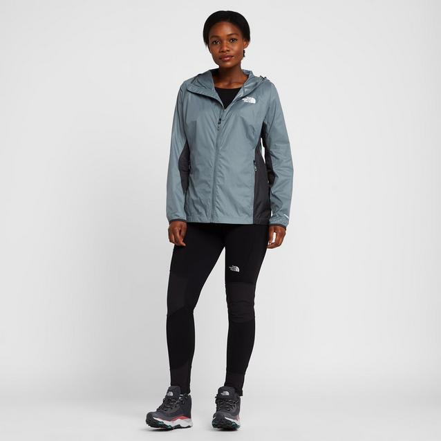 The North Face Women s Athletic Outdoor Full zip Wind Jacket Blacks