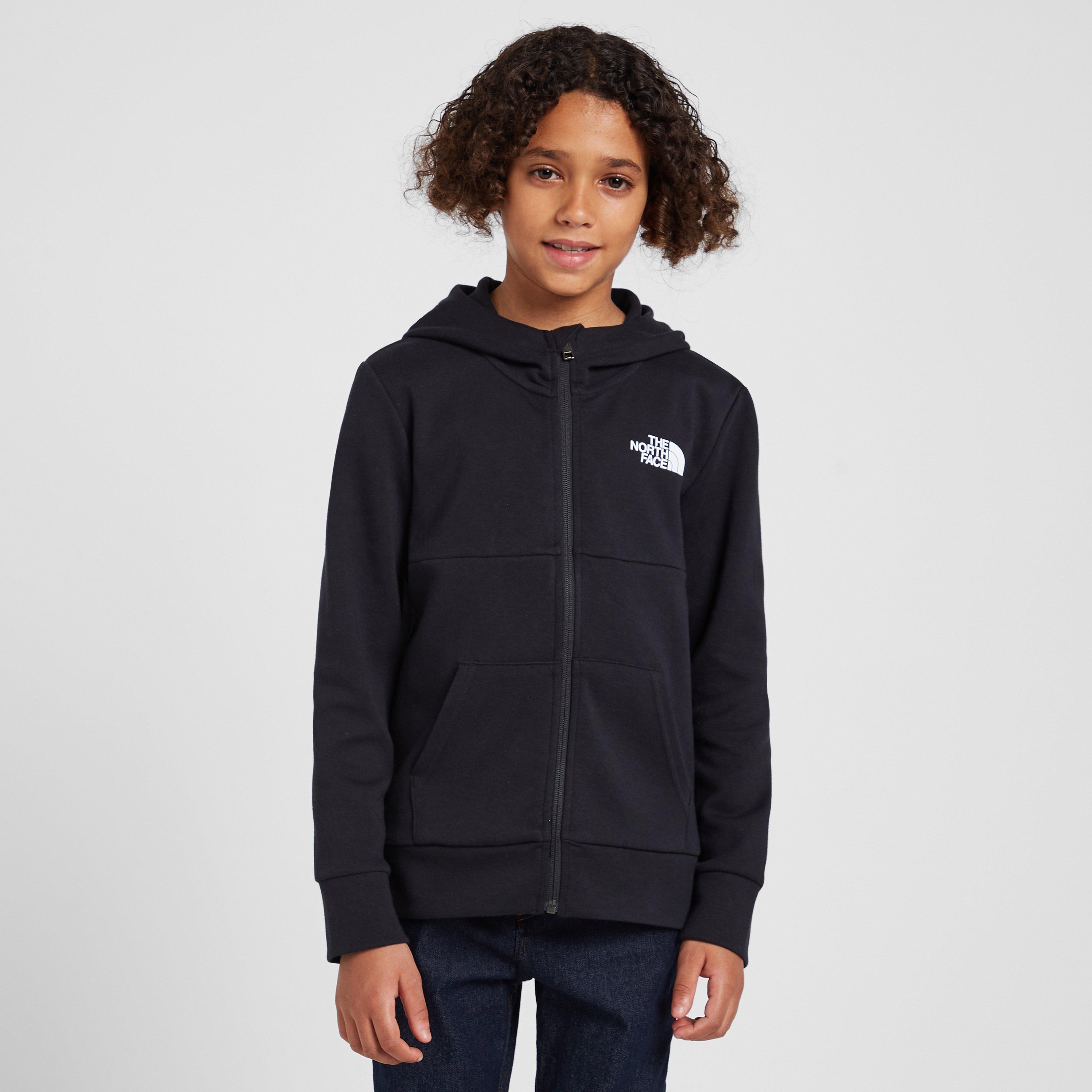 Kids' Slacker Full-Zip Hoodie, Black