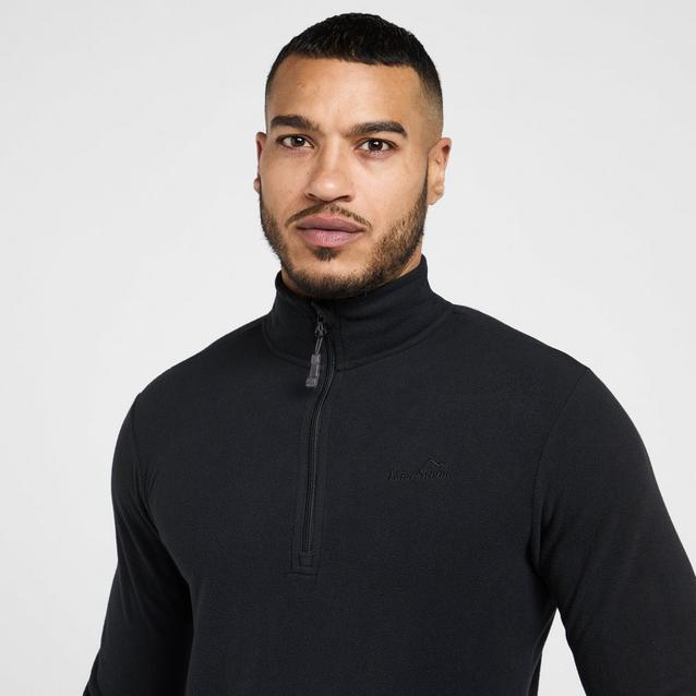 Mens fleece outlet top half zip