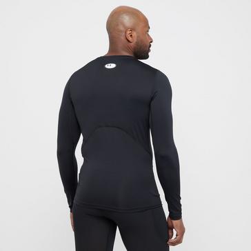 Black Under Armour Men's HeatGear® Armour Compression Long Sleeve Tee