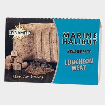 No Colour Dynamite Marine Halibut Pellet Mix Luncheon Meat