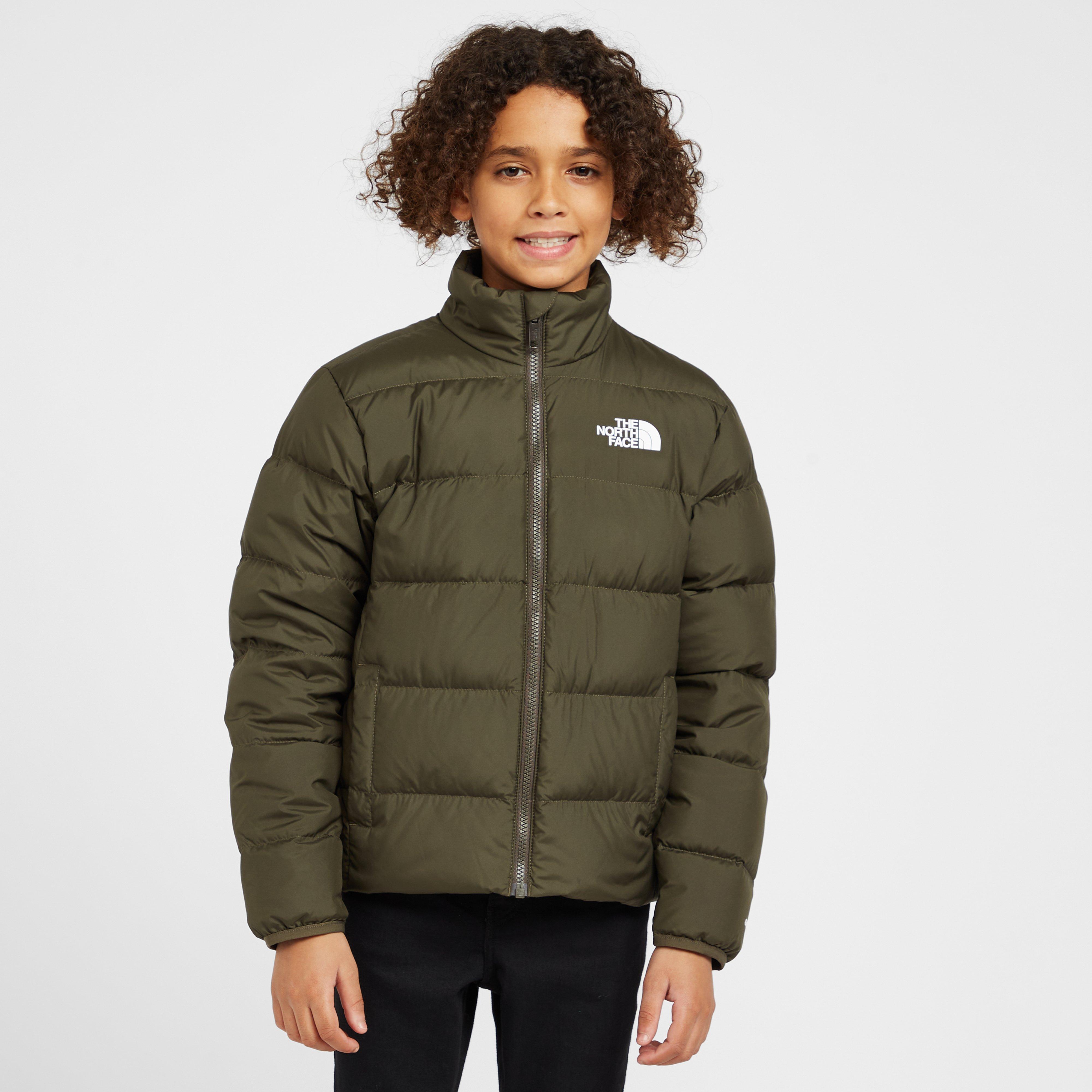 Best Price The North Face Kids' Reversible Down Jacket - Green, Green ...