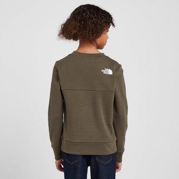 Khaki The North Face Kids’ Slacker Crew Neck Sweater