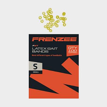 Yellow Frenzee FXT Latex Bait Bands Small
