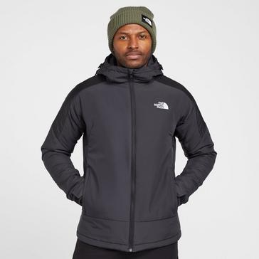 Black The North Face Men’s Athletic Outdoor Circular Insulated Hybrid Jacket