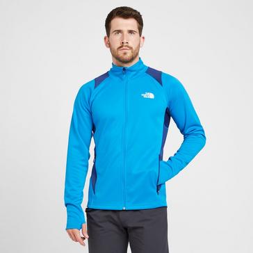 Black The North Face Men's Athletic Outdoor Full-Zip Midlayer Jacket