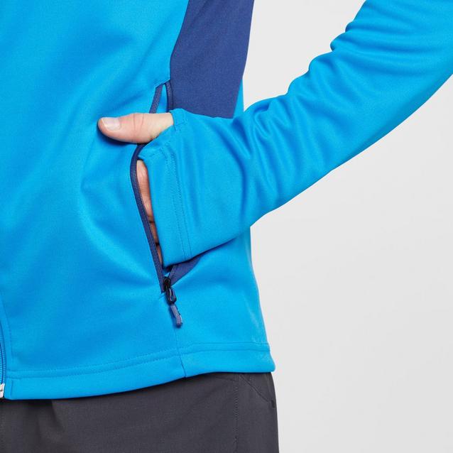 The North Face Men's Athletic Outdoor FullZip Midlayer Jacket Blacks