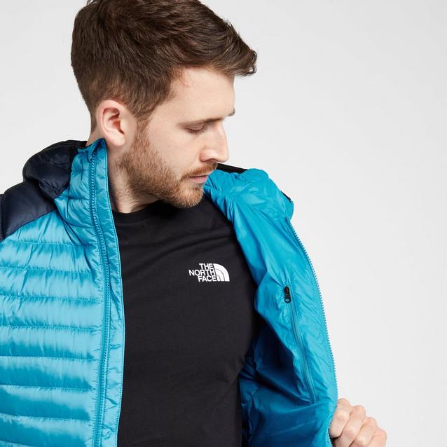 North face teal store coat