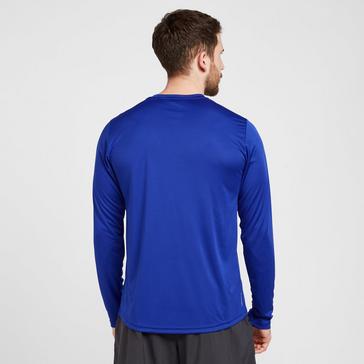 Blue The North Face Men’s Reaxion Amp Long-Sleeve T-Shirt