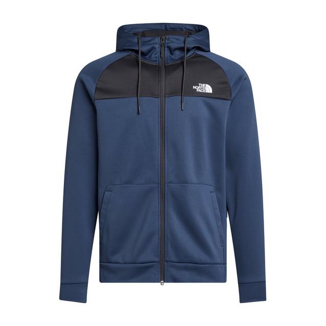 【THE NORTH FACE】 Training Reaxion full zip logo hoodie The North Face Training Reaxion full zip logo hoodie in grey