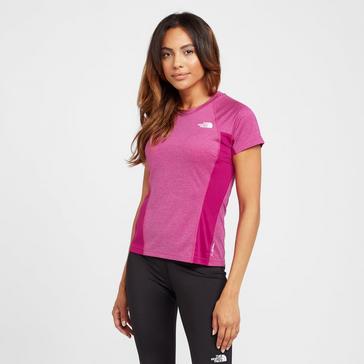 Pink The North Face Women’s Athletic Outdoor Full-Zip Fleece