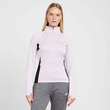 Pink The North Face Women’s Athletic Outdoor Full-Zip Fleece