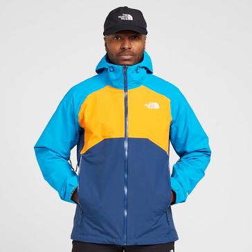 Blue The North Face Men's Stratos Waterproof Jacket