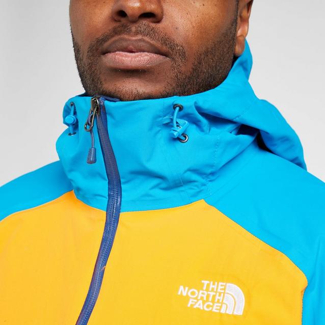 North face clearance blue orange jacket