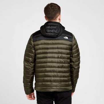 Khaki The North Face Men’s Resolve Down Hooded Jacket