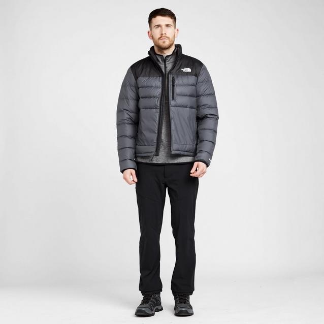 The north face cheap aconcagua jacket grey mens