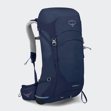 blue Osprey Men’s Stratos 26 Backpack