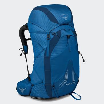 Blue Osprey Men's Exos 48L Backpack