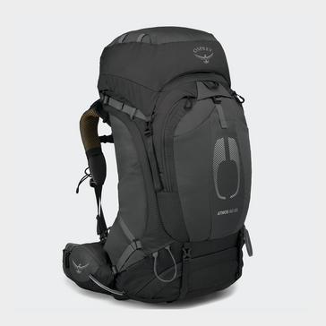 Black Osprey Atmos AG 65 Litre Rucksack (S/M)