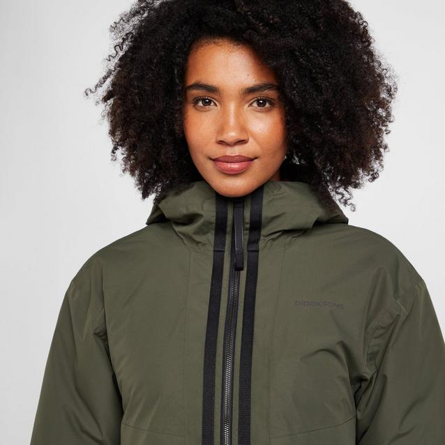 aino logo women's parka