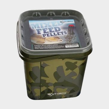 Brown Bait-Tech Mixed Feed Pellets Bucket