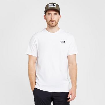 White The North Face Men's Simple Dome T-Shirt