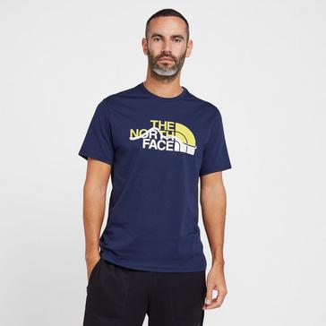 Navy The North Face Men’s Mountain Line T-Shirt
