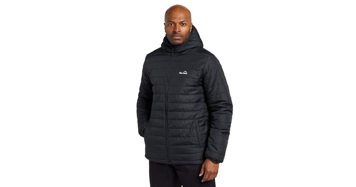 Peter Storm Men's Blisco II Insulated Jacket with Hood and 2 Pockets, Water  Repellent and Lightweight Men's Jacket (XS, Black) : : Fashion