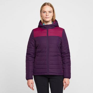 Purple Peter Storm Womens Blisco II Hooded Jacket Purple/Pink