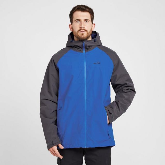 Colour block store waterproof jacket