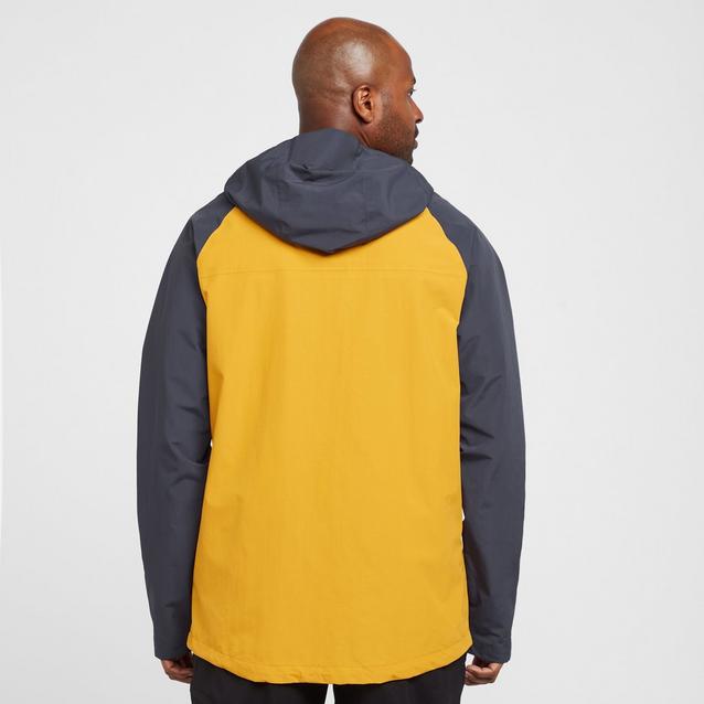 Colour block store rain jacket