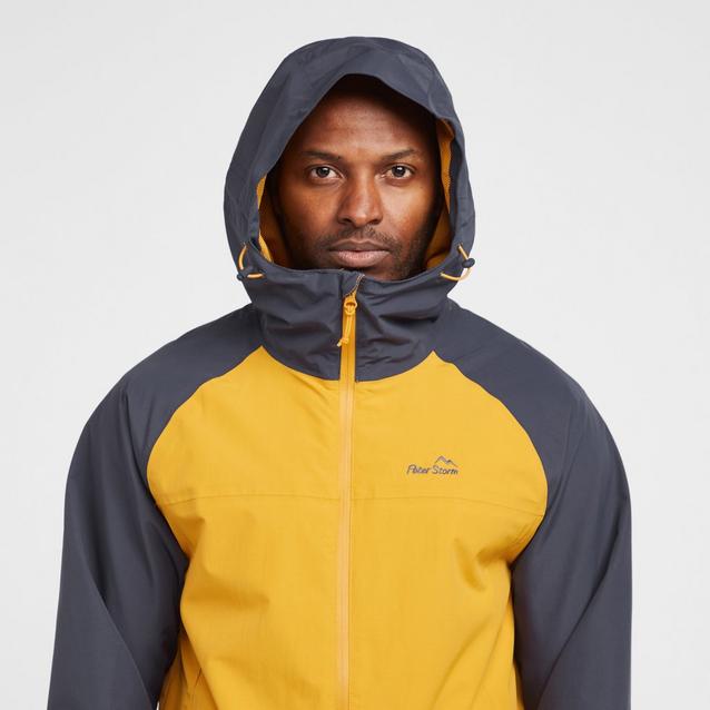 Colour block cheap rain jacket