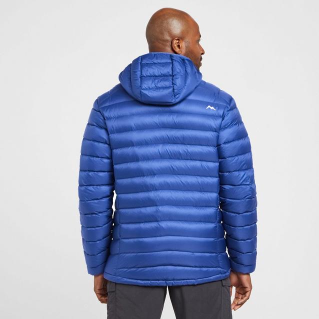 Peter Storm Men's Loch Down Hooded Jacket - Blue, Blue, £70.00