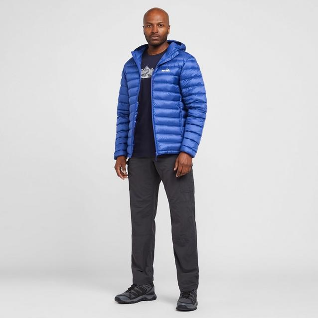 Down hooded puffer on sale jacket