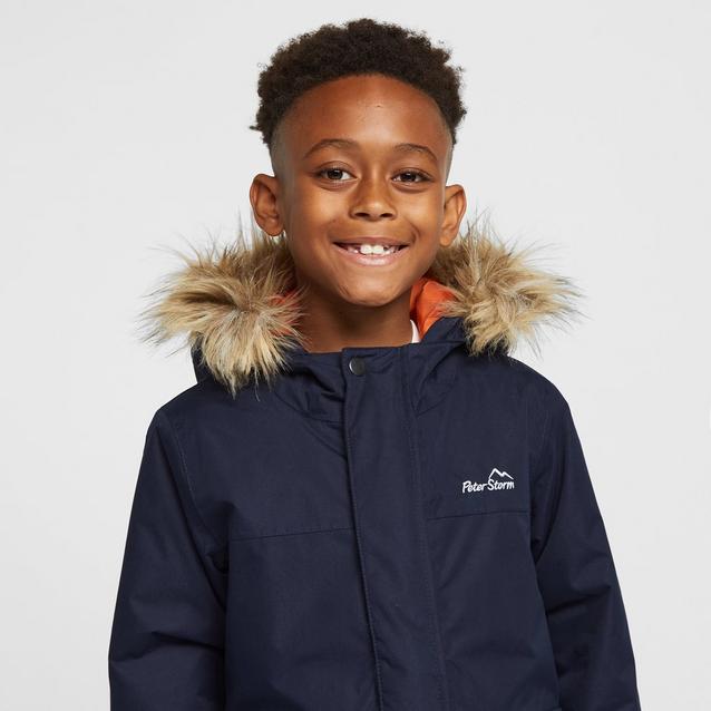 Boys waterproof clearance parka coat