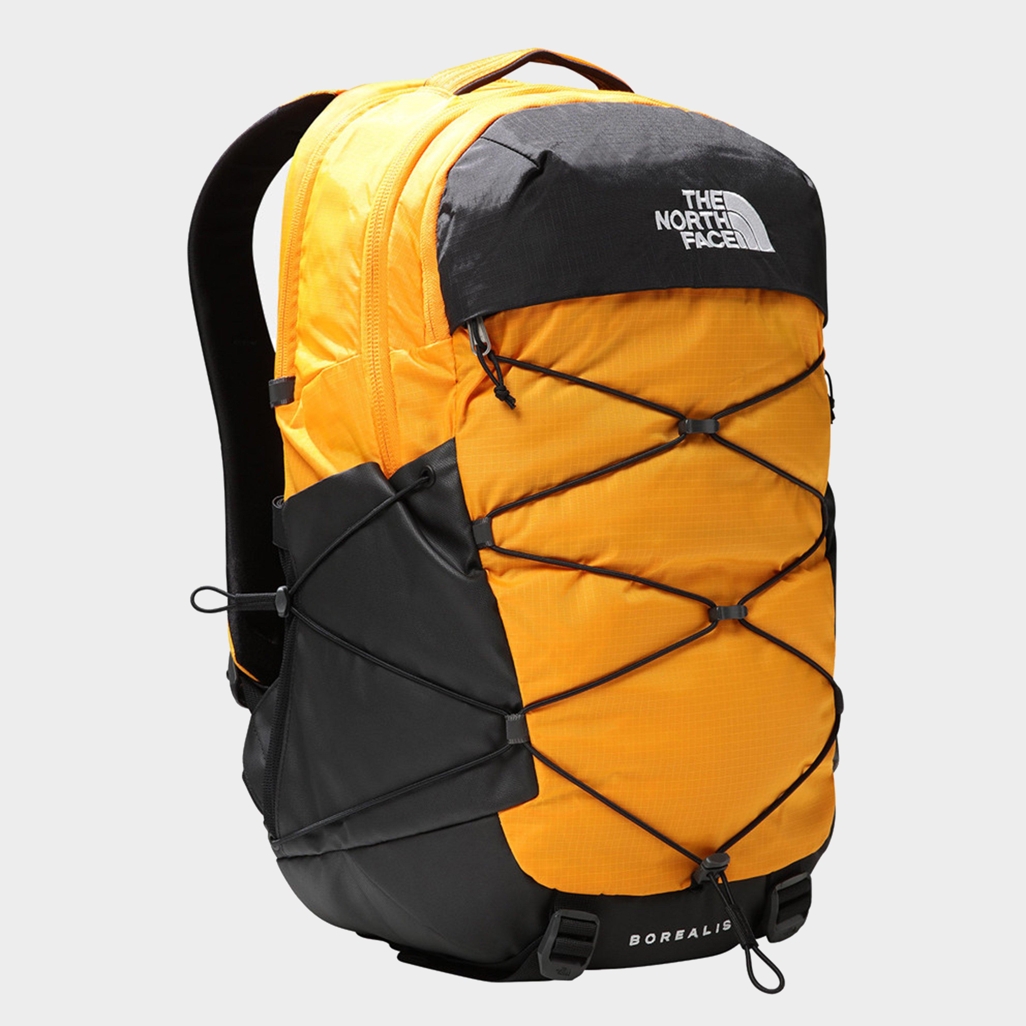 North face borealis backpack yellow on sale