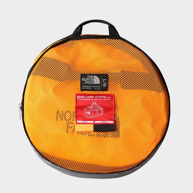 North face duffel bag large clearance yellow