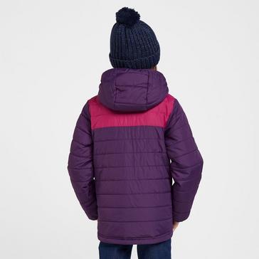 Purple Peter Storm Kids Blisco II Hooded Jacket Purple/Pink