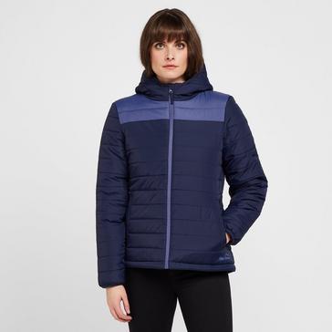 Navy Peter Storm Womens Blisco II Hooded Jacket Blue