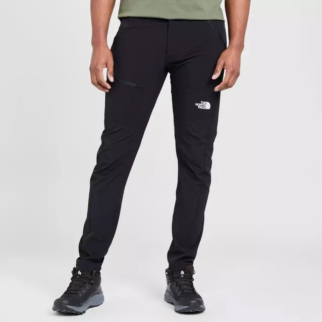 Black north shop face trousers